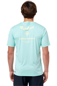 Rip Curl camiseta manga corta hombre Rip Curl SWC SSL UV vista trasera Rip Curl camiseta manga corta hombre Rip Curl SWC SSL UV vista trasera