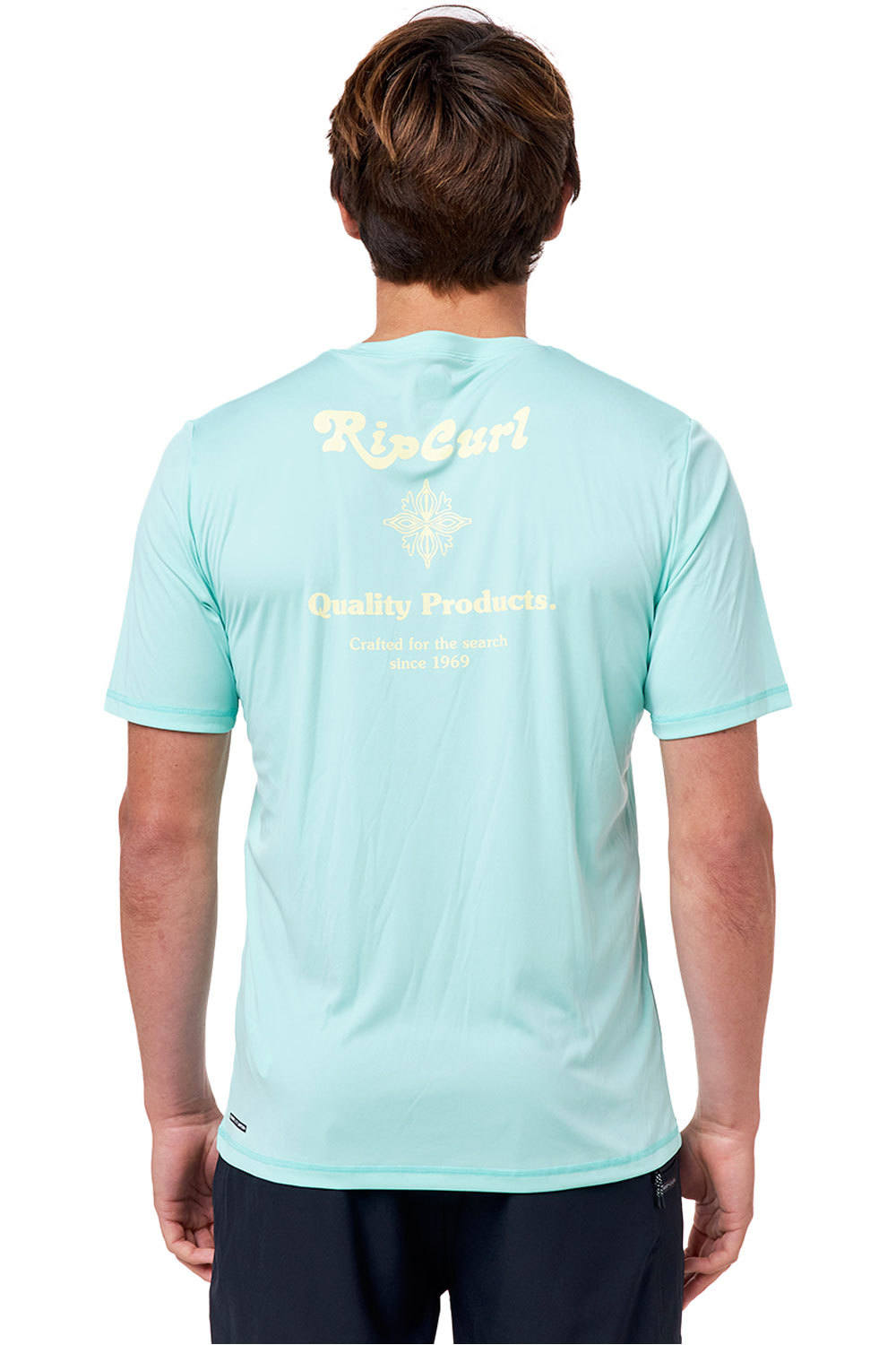 Rip Curl camiseta manga corta hombre Rip Curl SWC SSL UV vista trasera Rip Curl camiseta manga corta hombre Rip Curl SWC SSL UV vista trasera