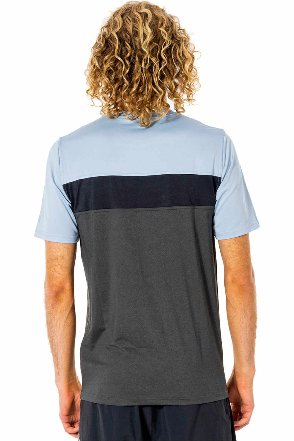 Rip Curl camiseta manga corta hombre Rip Curl UNDERLINE PANEL S/SL UVT vista trasera Rip Curl camiseta manga corta hombre Rip Curl UNDERLINE PANEL S/SL UVT vista trasera