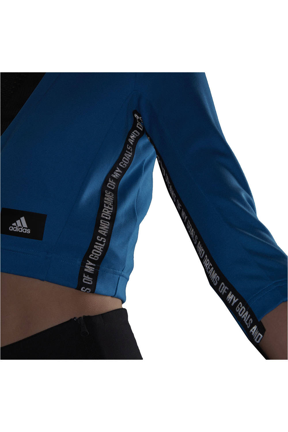 adidas camiseta manga larga mujer Adidas W Mission V Tee AZ vista detalle adidas camiseta manga larga mujer Adidas W Mission V Tee AZ vista detalle