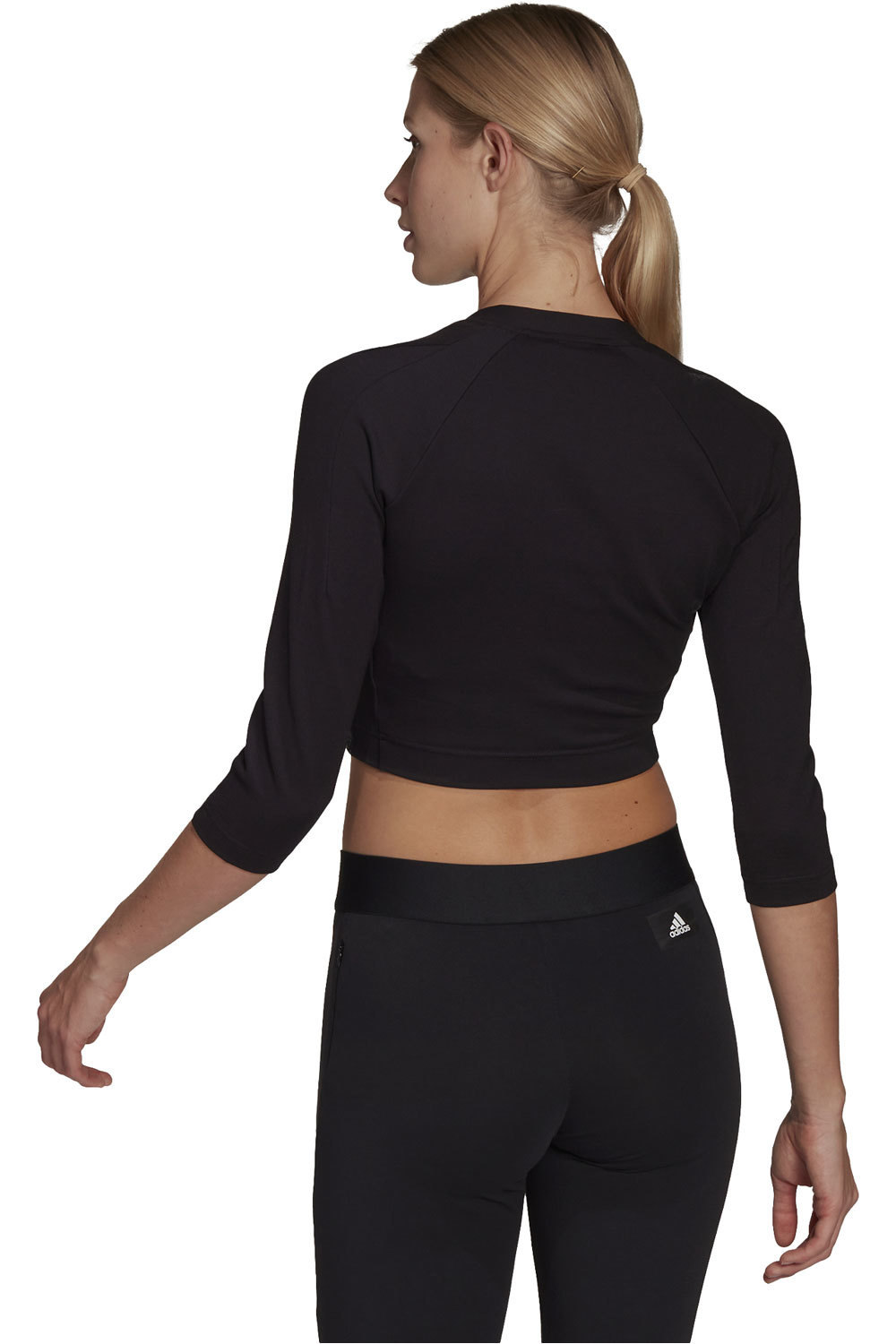 adidas camiseta manga larga mujer Adidas W Mission V Tee NE vista trasera adidas camiseta manga larga mujer Adidas W Mission V Tee NE vista trasera