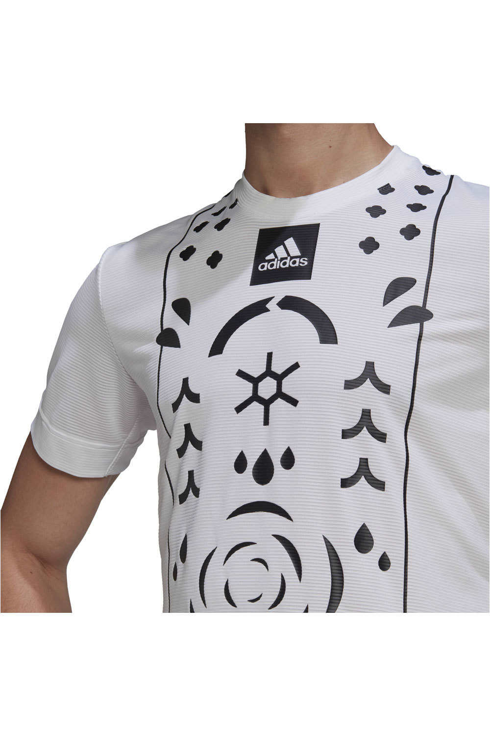 adidas camiseta tenis manga corta hombre Adidas PARIS FLFT TEE BLNE vista detalle adidas camiseta tenis manga corta hombre Adidas PARIS FLFT TEE BLNE vista detalle