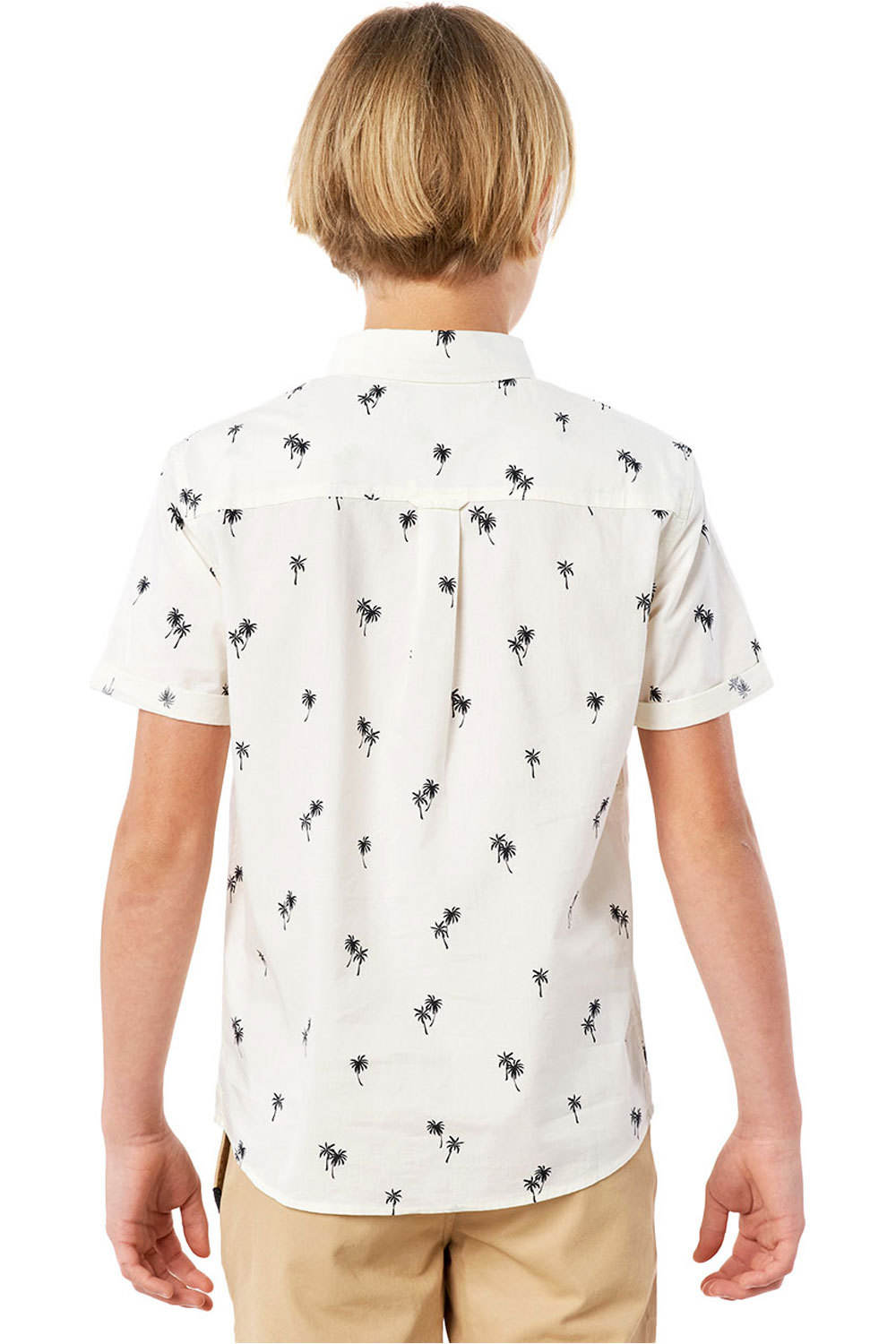Rip Curl camiseta manga corta niño Rip Curl PARADISE PALMS SHIRT-BOY vista trasera Rip Curl camiseta manga corta niño Rip Curl PARADISE PALMS SHIRT-BOY vista trasera
