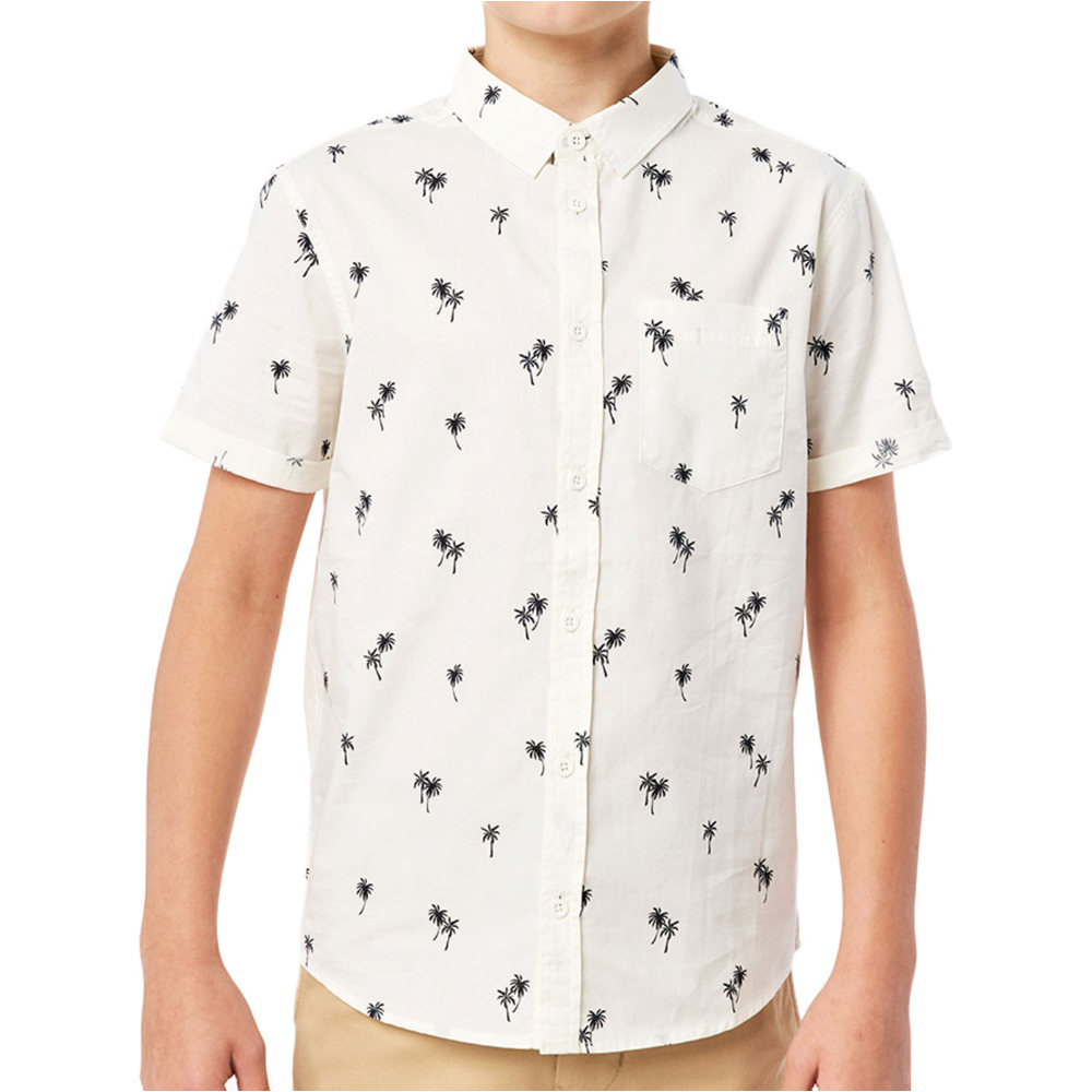 Rip Curl camiseta manga corta niño Rip Curl PARADISE PALMS SHIRT-BOY 04 Rip Curl camiseta manga corta niño Rip Curl PARADISE PALMS SHIRT-BOY 04