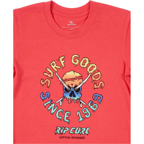 RIP CURL LITTLE SAVAGE MOTIF TEE - BOYS