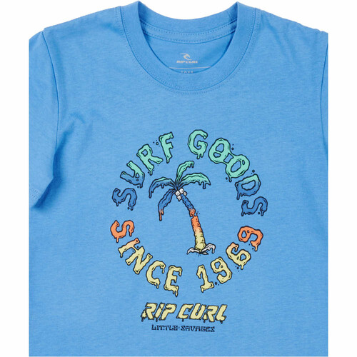 RIP CURL LITTLE SAVAGE MOTIF TEE - BOYS