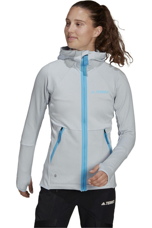 ADIDAS W TX FLOOCE HDJ azul