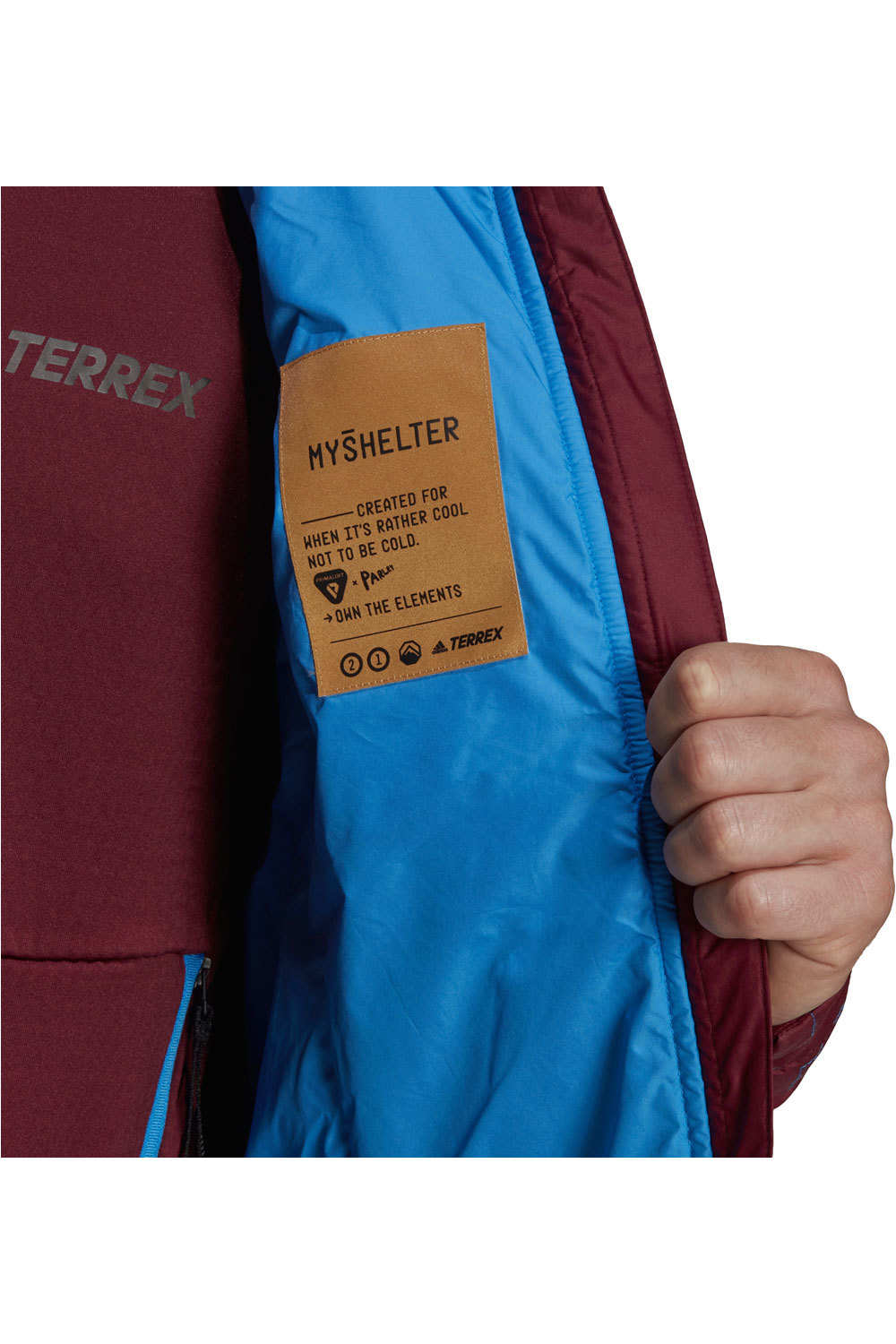 adidas chaqueta outdoor hombre Adidas TXMS Prima HDJ vista detalle adidas chaqueta outdoor hombre Adidas TXMS Prima HDJ vista detalle