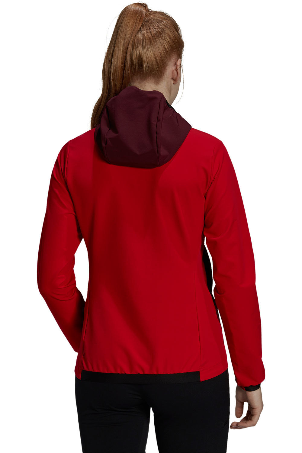 adidas chaqueta softshell mujer Adidas W MT Softshel J vista trasera adidas chaqueta softshell mujer Adidas W MT Softshel J vista trasera