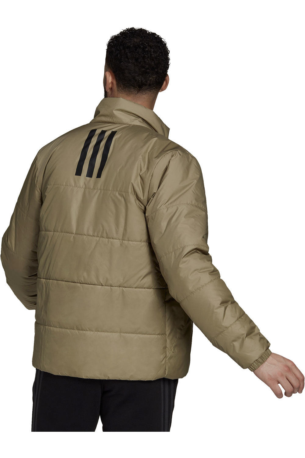adidas chaqueta outdoor hombre Adidas BSC 3S INS JKT VE vista trasera adidas chaqueta outdoor hombre Adidas BSC 3S INS JKT VE vista trasera