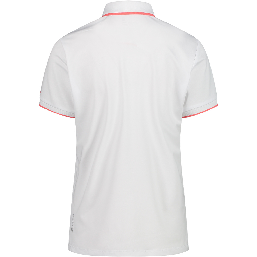 Cmp camiseta montaña manga corta mujer Cmp WOMAN POLO vista trasera Cmp camiseta montaña manga corta mujer Cmp WOMAN POLO vista trasera