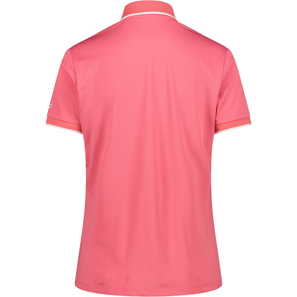 Cmp camiseta montaña manga corta mujer Cmp WOMAN POLO vista trasera Cmp camiseta montaña manga corta mujer Cmp WOMAN POLO vista trasera