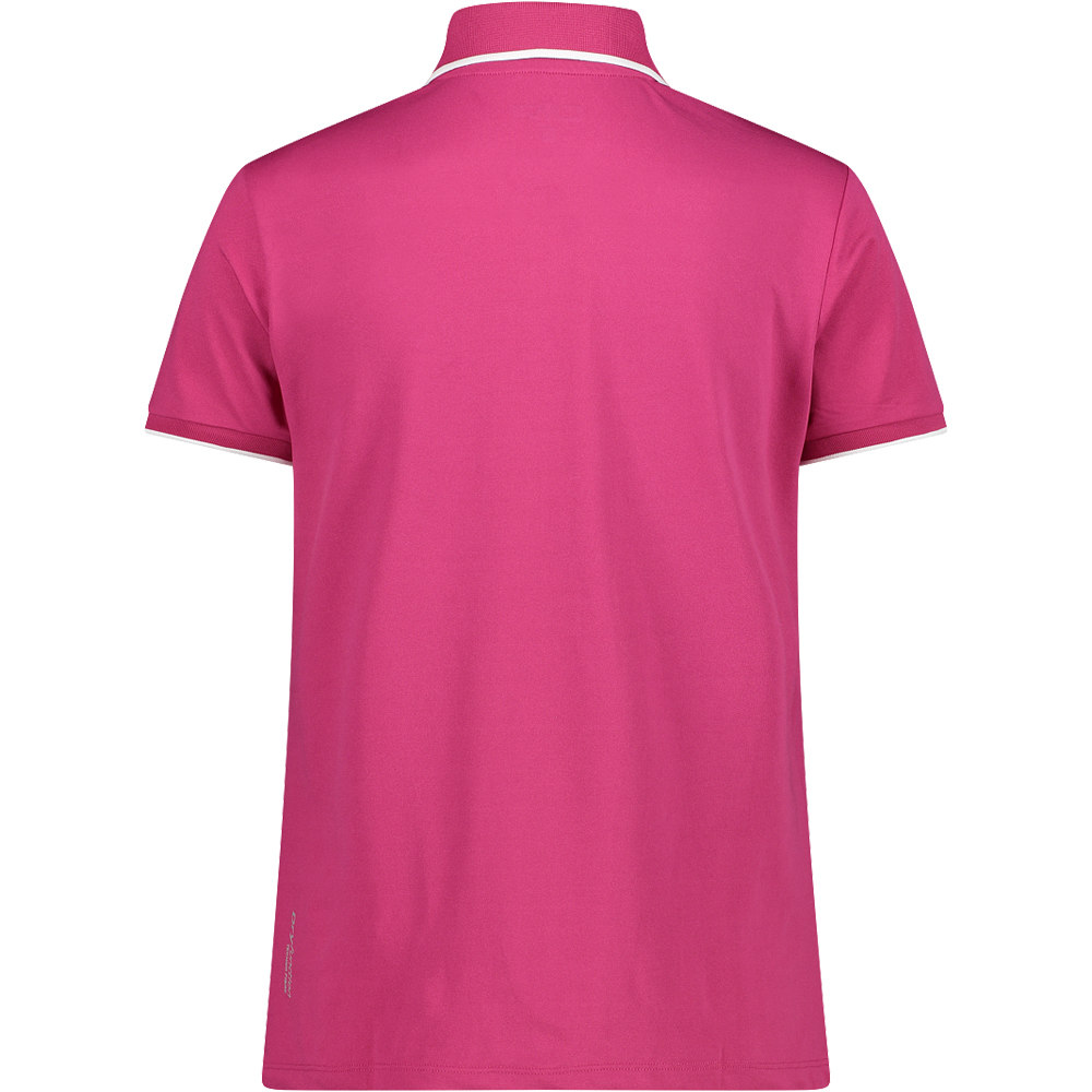Cmp camiseta montaña manga corta mujer Cmp WOMAN POLO vista trasera Cmp camiseta montaña manga corta mujer Cmp WOMAN POLO vista trasera