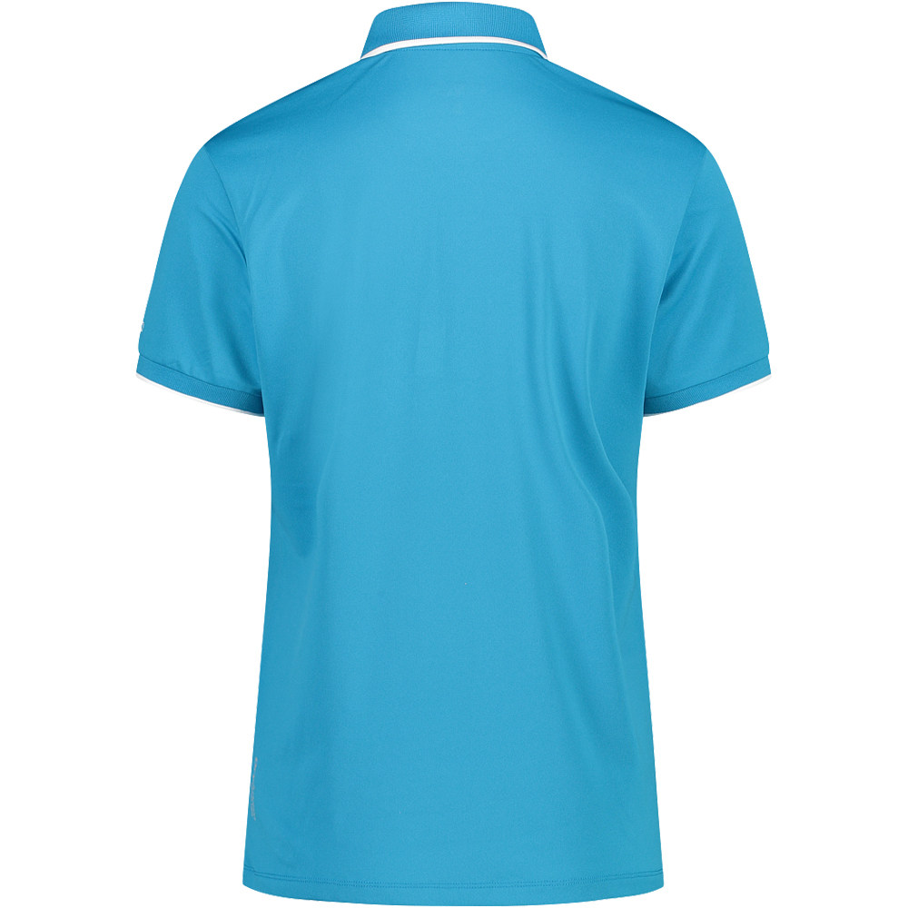 Cmp camiseta montaña manga corta mujer Cmp WOMAN POLO vista trasera Cmp camiseta montaña manga corta mujer Cmp WOMAN POLO vista trasera
