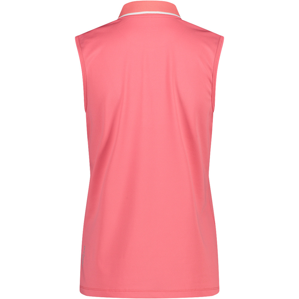 Cmp camiseta tirantes Cmp WOMAN POLO SLEEVELESS NA vista trasera Cmp camiseta tirantes Cmp WOMAN POLO SLEEVELESS NA vista trasera