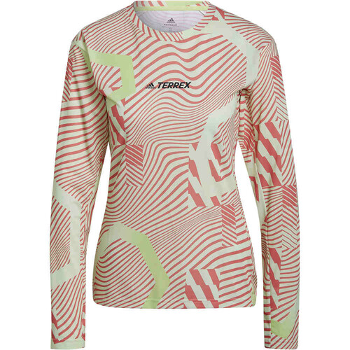 ADIDAS W  TRAIL LS GFX verde