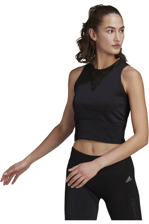 ADIDAS AEROKNIT CROP NE negro