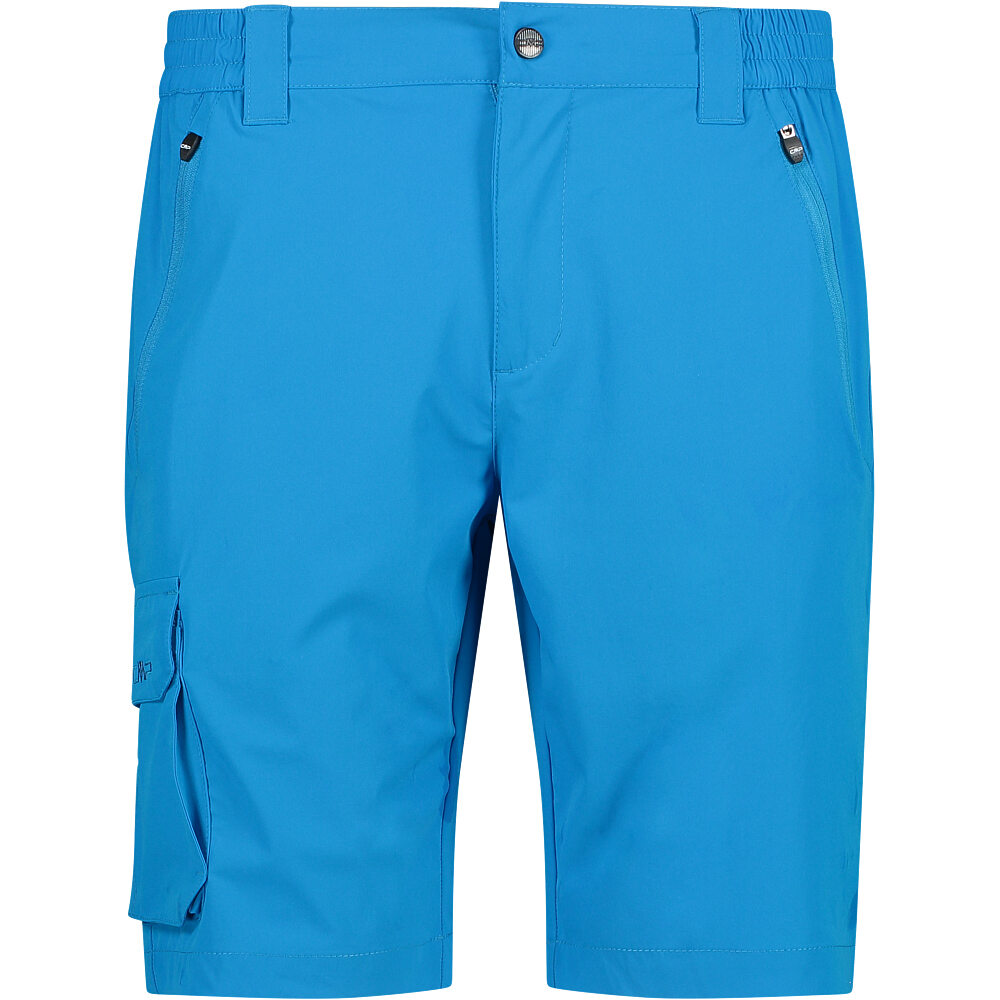 Cmp pantalón corto montaña hombre Cmp MAN BERMUDA AZ vista frontal Cmp pantalón corto montaña hombre Cmp MAN BERMUDA AZ vista frontal