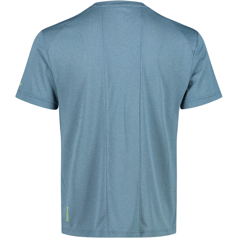 Cmp camiseta montaña manga corta hombre Cmp MAN T-SHIRT vista trasera Cmp camiseta montaña manga corta hombre Cmp MAN T-SHIRT vista trasera