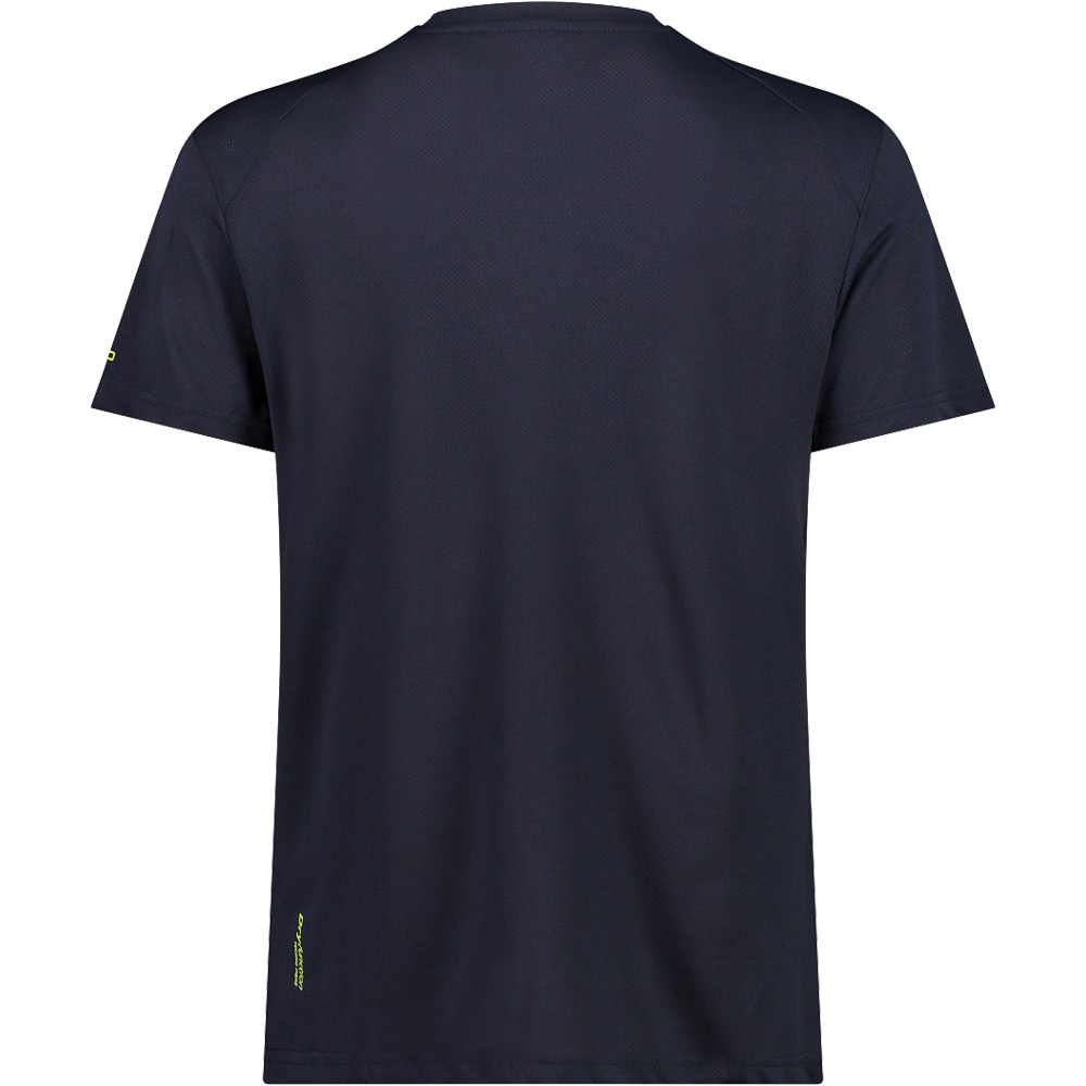 Cmp camiseta montaña manga corta hombre Cmp MAN T-SHIRT vista trasera Cmp camiseta montaña manga corta hombre Cmp MAN T-SHIRT vista trasera