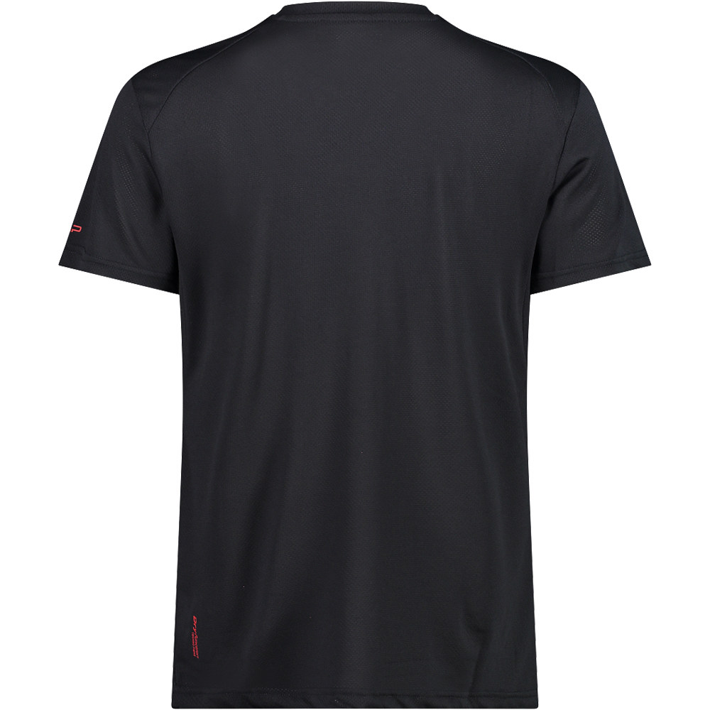 Cmp camiseta montaña manga corta hombre Cmp MAN T-SHIRT vista trasera Cmp camiseta montaña manga corta hombre Cmp MAN T-SHIRT vista trasera