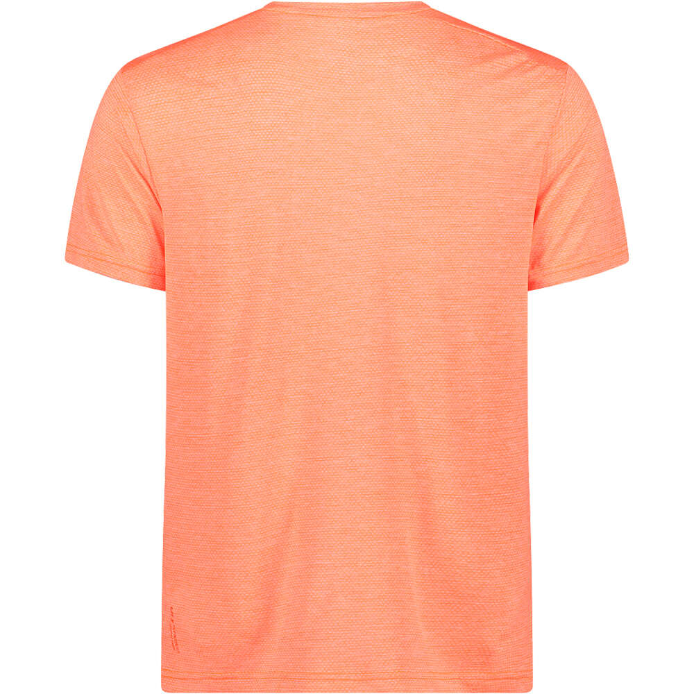 Cmp camiseta montaña manga corta hombre Cmp MAN T-SHIRT vista trasera Cmp camiseta montaña manga corta hombre Cmp MAN T-SHIRT vista trasera