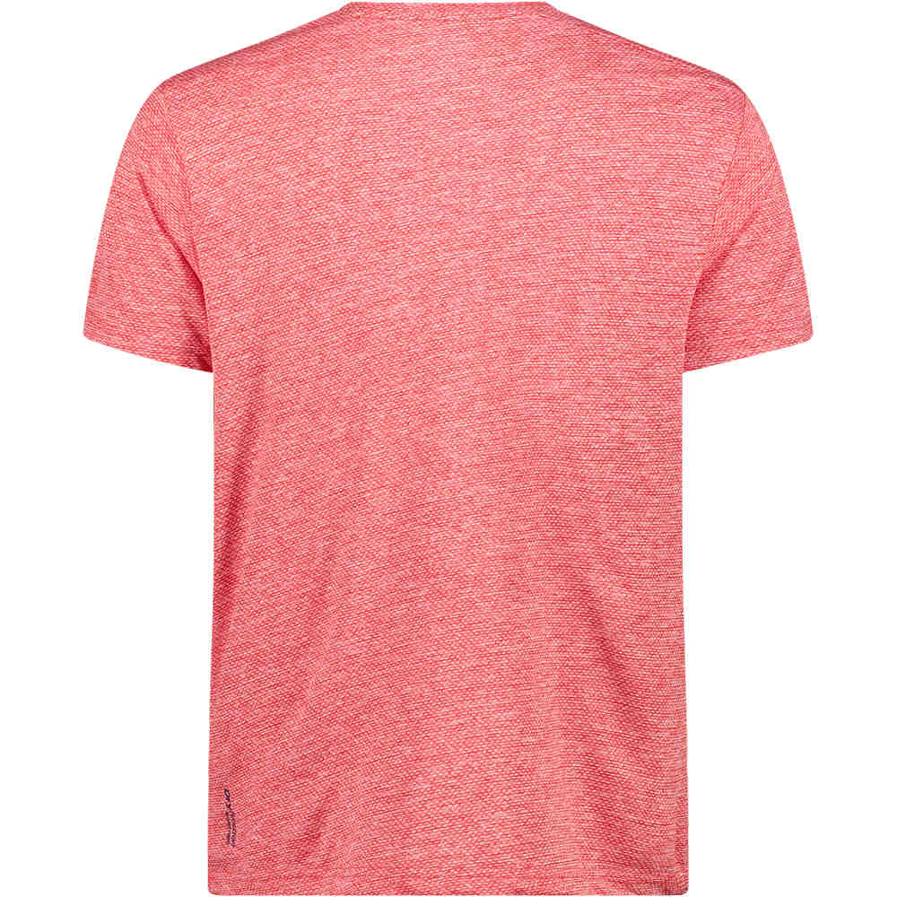 Cmp camiseta montaña manga corta hombre Cmp MAN T-SHIRT vista trasera Cmp camiseta montaña manga corta hombre Cmp MAN T-SHIRT vista trasera