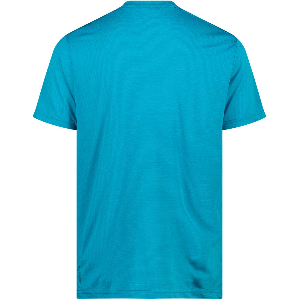 Cmp camiseta montaña manga corta hombre Cmp MAN T-SHIRT vista trasera Cmp camiseta montaña manga corta hombre Cmp MAN T-SHIRT vista trasera