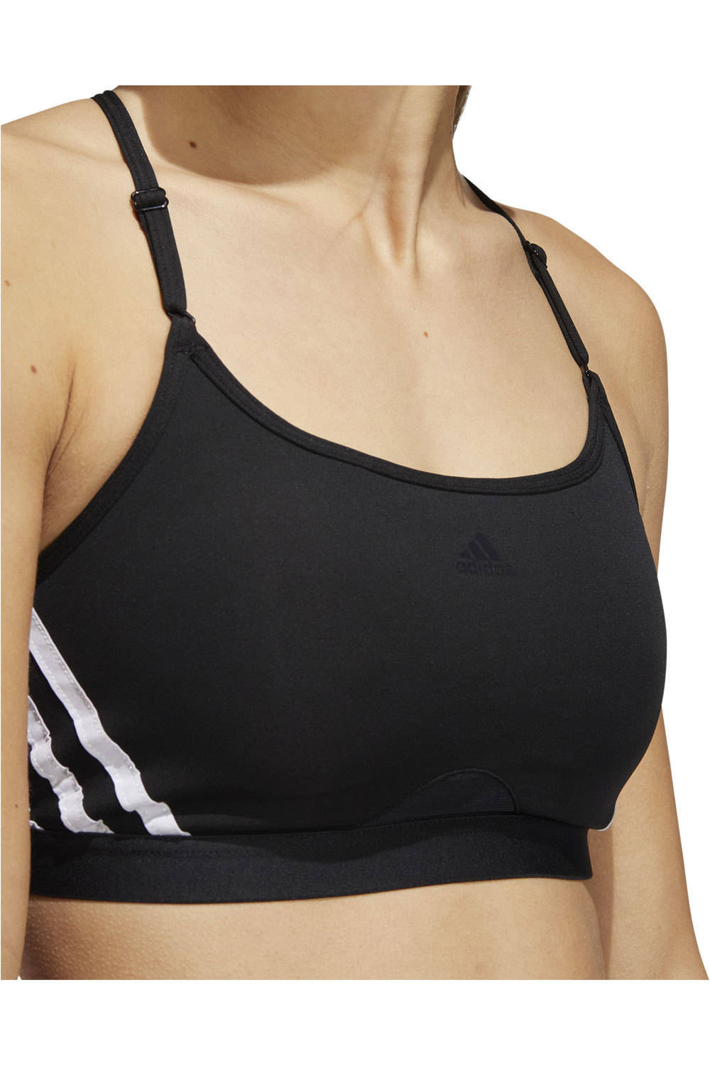 adidas sujetadores deportivos Adidas TRN LS 3S B vista detalle adidas sujetadores deportivos Adidas TRN LS 3S B vista detalle
