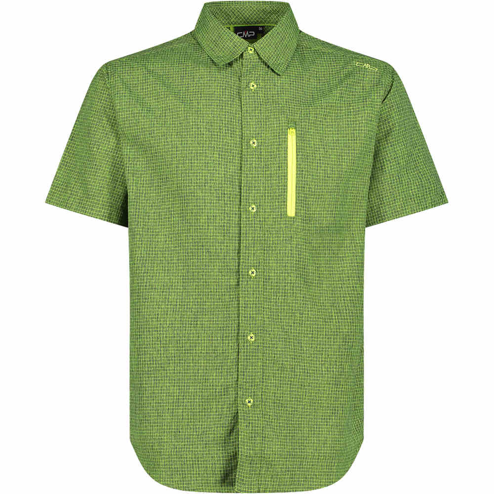 Cmp camisa montaña manga corta hombre Cmp MAN SHIRT vista frontal Cmp camisa montaña manga corta hombre Cmp MAN SHIRT vista frontal