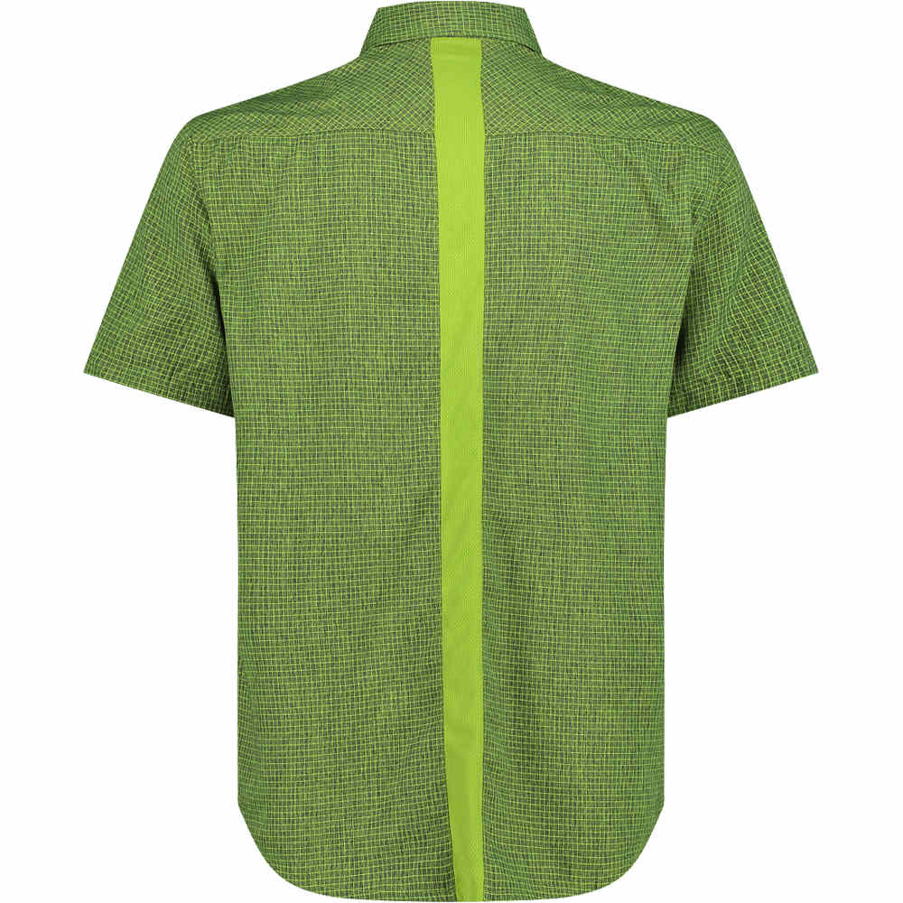 Cmp camisa montaña manga corta hombre Cmp MAN SHIRT vista trasera Cmp camisa montaña manga corta hombre Cmp MAN SHIRT vista trasera