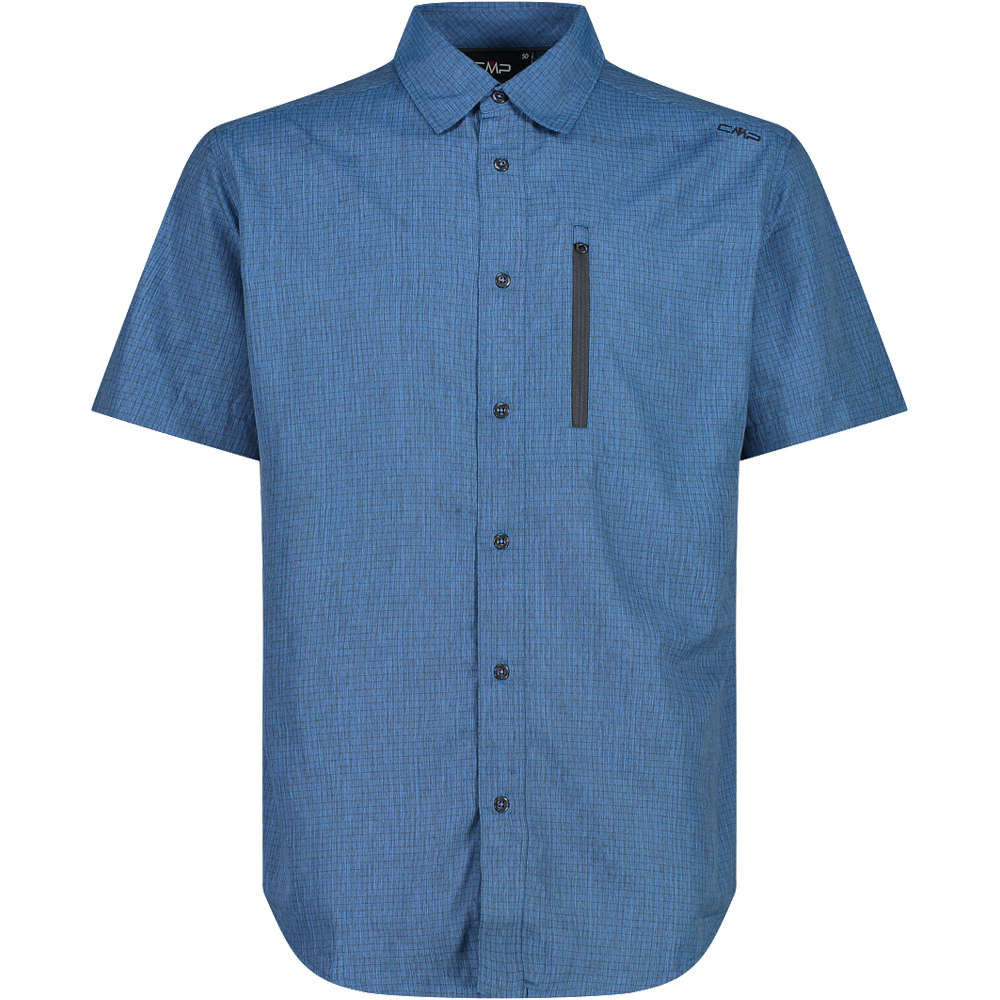 Cmp camisa montaña manga corta hombre Cmp MAN SHIRT vista frontal Cmp camisa montaña manga corta hombre Cmp MAN SHIRT vista frontal