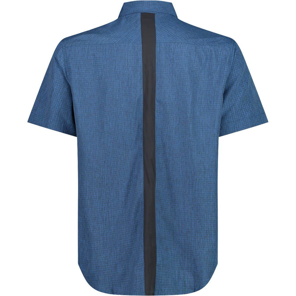 Cmp camisa montaña manga corta hombre Cmp MAN SHIRT vista trasera Cmp camisa montaña manga corta hombre Cmp MAN SHIRT vista trasera