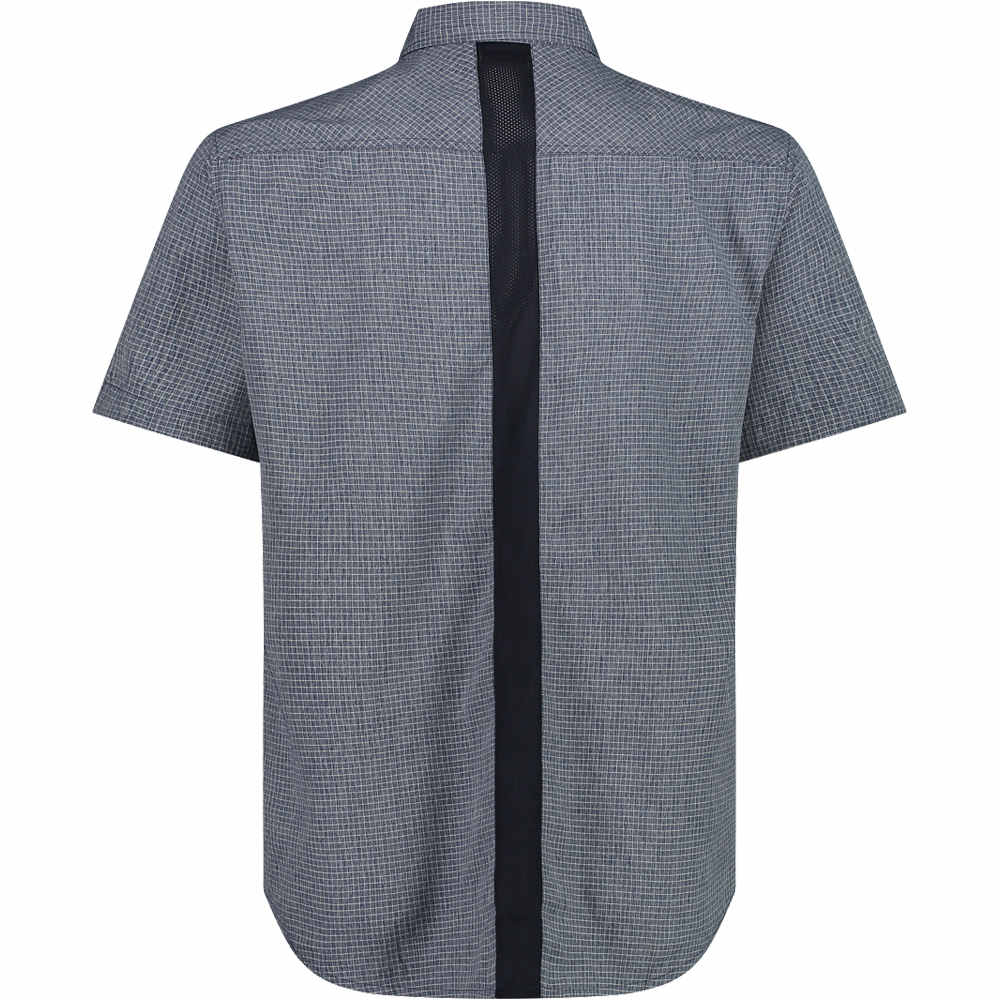 Cmp camisa montaña manga corta hombre Cmp MAN SHIRT vista trasera Cmp camisa montaña manga corta hombre Cmp MAN SHIRT vista trasera