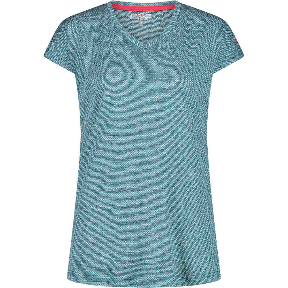 Cmp camiseta montaña manga corta mujer Cmp WOMAN T-SHIRT vista frontal Cmp camiseta montaña manga corta mujer Cmp WOMAN T-SHIRT vista frontal