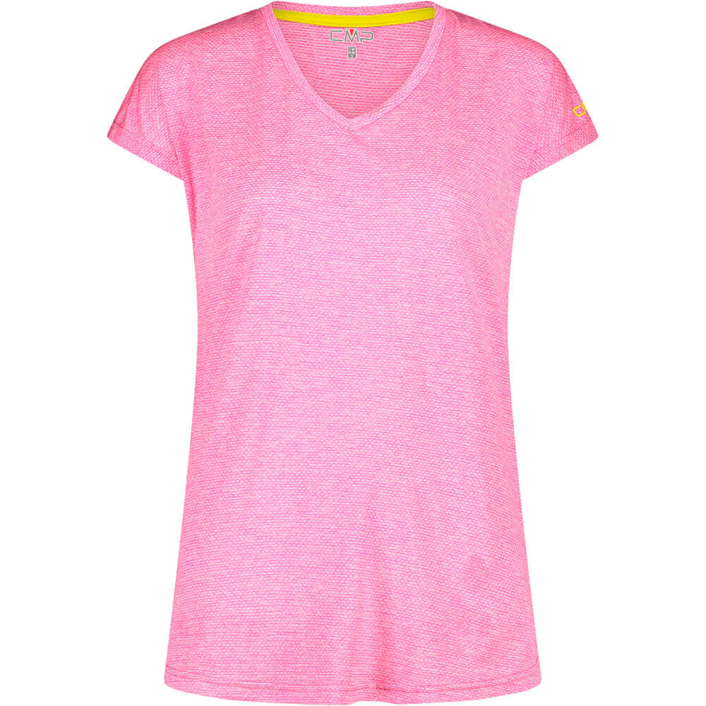 Cmp camiseta montaña manga corta mujer Cmp WOMAN T-SHIRT vista frontal Cmp camiseta montaña manga corta mujer Cmp WOMAN T-SHIRT vista frontal