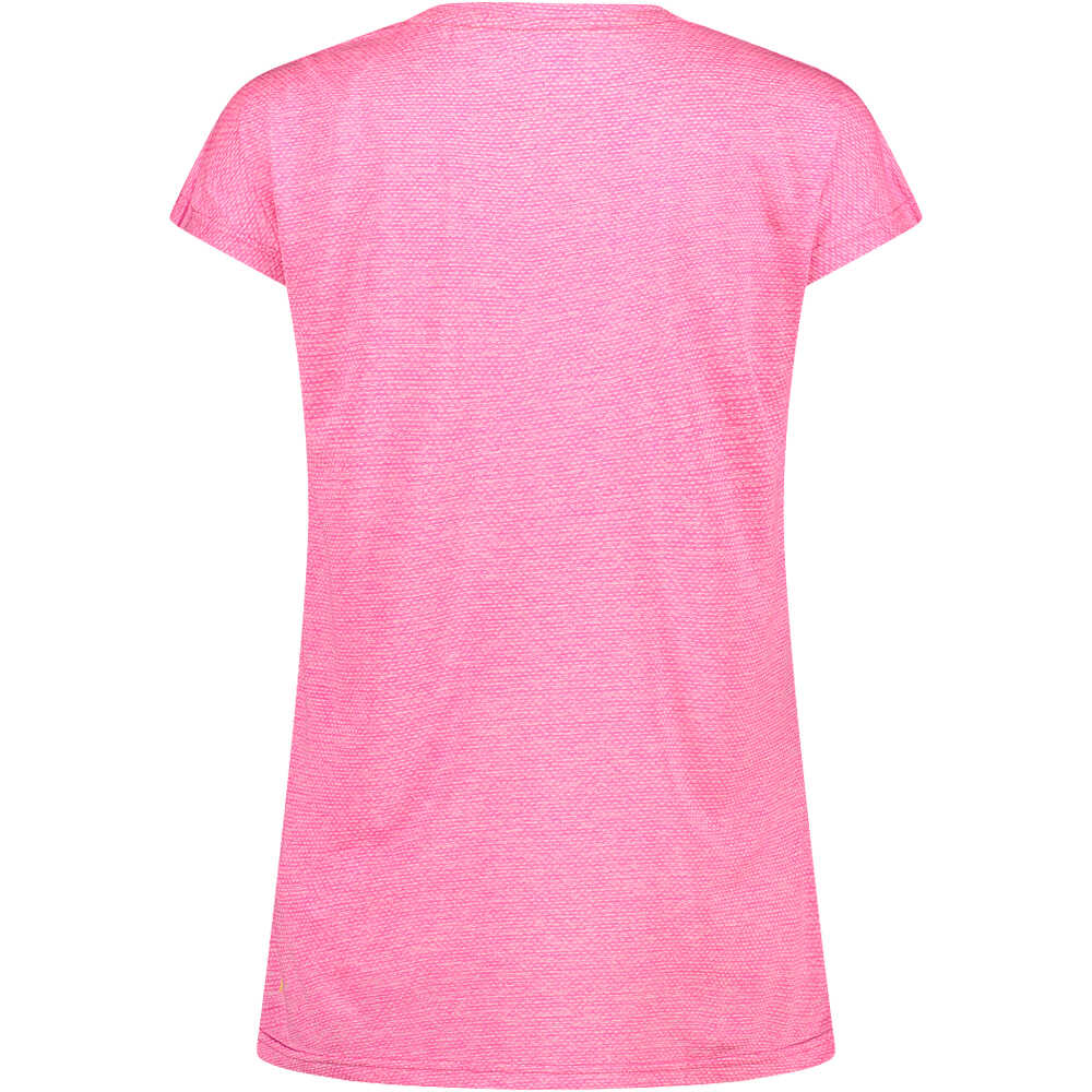 Cmp camiseta montaña manga corta mujer Cmp WOMAN T-SHIRT vista trasera Cmp camiseta montaña manga corta mujer Cmp WOMAN T-SHIRT vista trasera