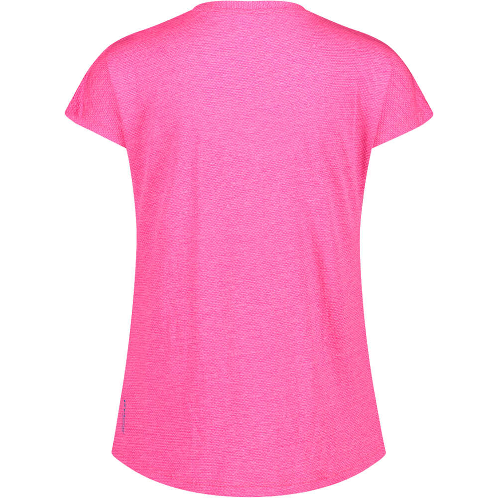 Cmp camiseta montaña manga corta mujer Cmp WOMAN T-SHIRT vista trasera Cmp camiseta montaña manga corta mujer Cmp WOMAN T-SHIRT vista trasera