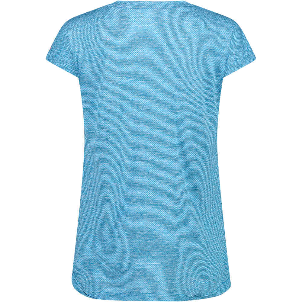 Cmp camiseta montaña manga corta mujer Cmp WOMAN T-SHIRT vista trasera Cmp camiseta montaña manga corta mujer Cmp WOMAN T-SHIRT vista trasera