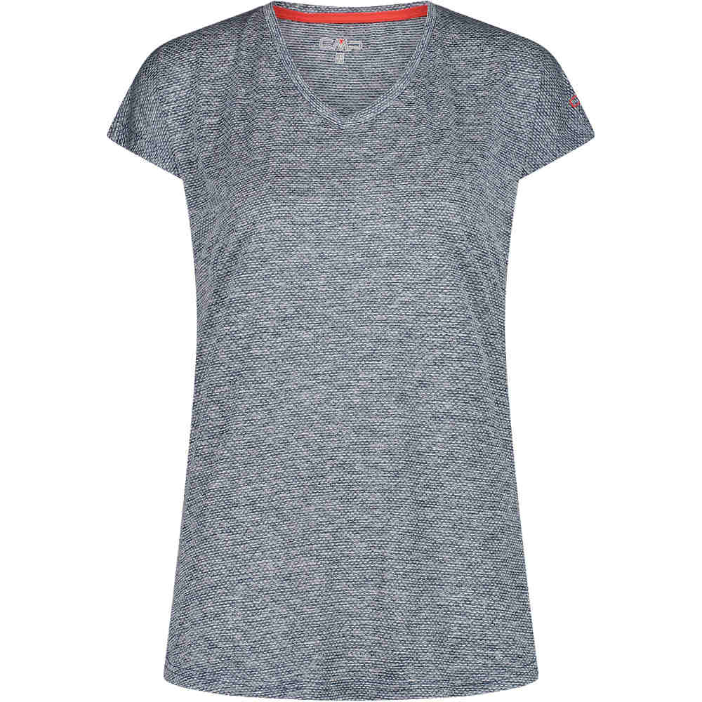 Cmp camiseta montaña manga corta mujer WOMAN T-SHIRT vista frontal Cmp camiseta montaña manga corta mujer WOMAN T-SHIRT vista frontal