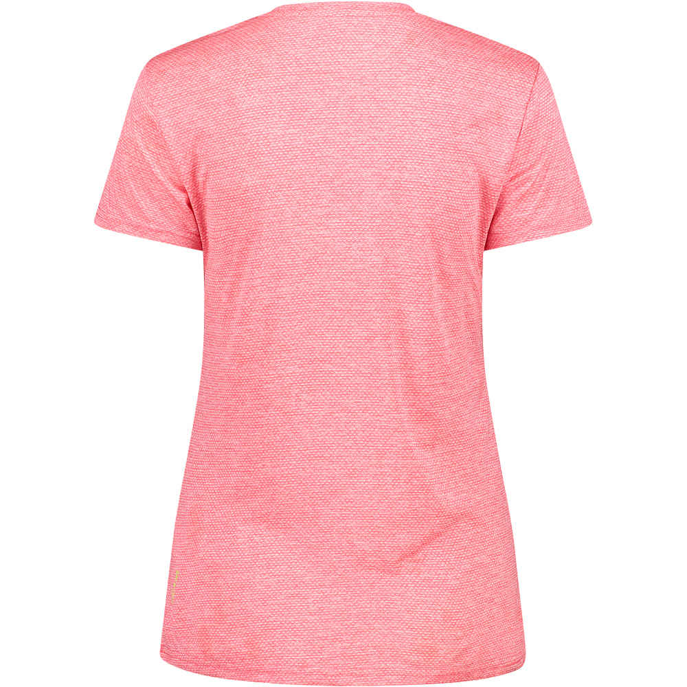 Cmp camiseta montaña manga corta mujer Cmp WOMAN T-SHIRT vista trasera Cmp camiseta montaña manga corta mujer Cmp WOMAN T-SHIRT vista trasera