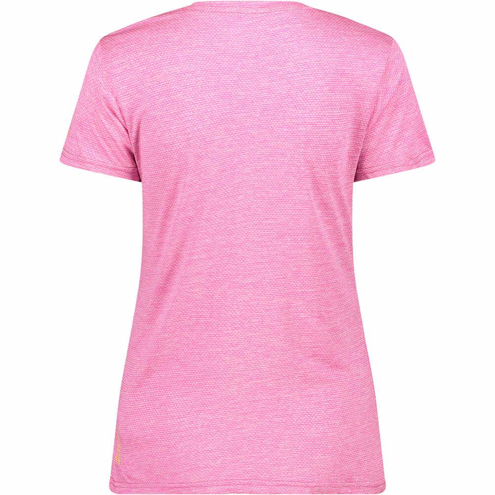 Cmp camiseta montaña manga corta mujer Cmp WOMAN T-SHIRT vista trasera Cmp camiseta montaña manga corta mujer Cmp WOMAN T-SHIRT vista trasera