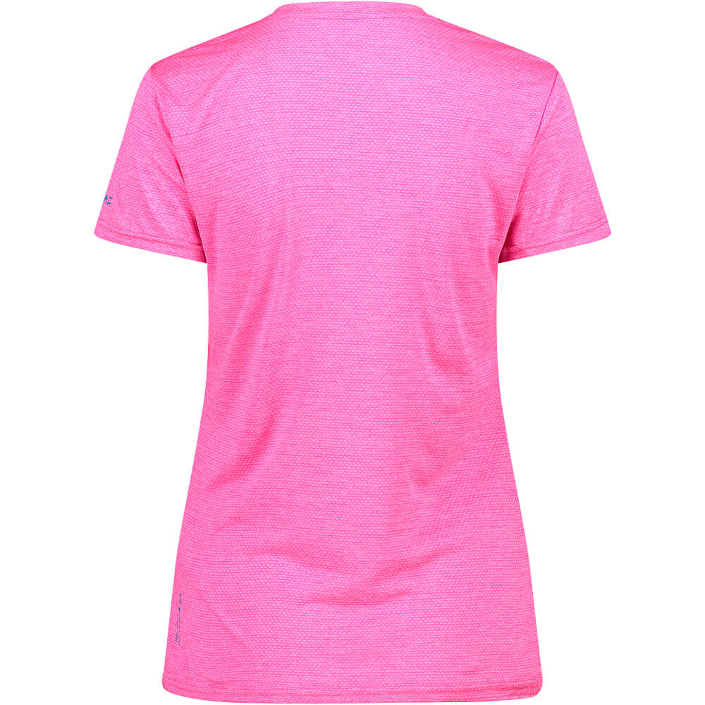 Cmp camiseta montaña manga corta mujer Cmp WOMAN T-SHIRT vista trasera Cmp camiseta montaña manga corta mujer Cmp WOMAN T-SHIRT vista trasera