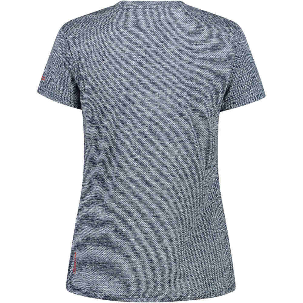 Cmp camiseta montaña manga corta mujer Cmp WOMAN T-SHIRT vista trasera Cmp camiseta montaña manga corta mujer Cmp WOMAN T-SHIRT vista trasera
