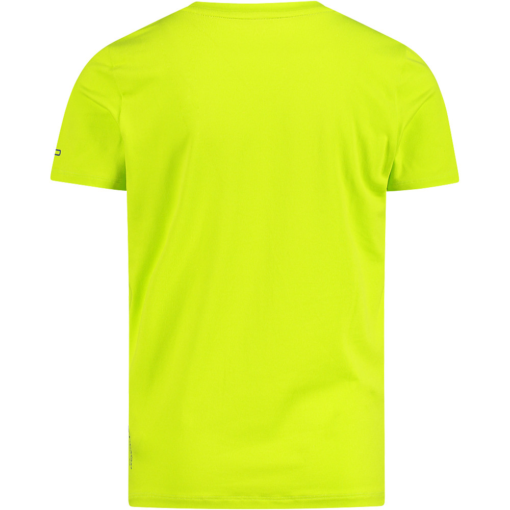 Cmp camiseta montaña manga corta niño Cmp KID T-SHIRT RS vista trasera Cmp camiseta montaña manga corta niño Cmp KID T-SHIRT RS vista trasera