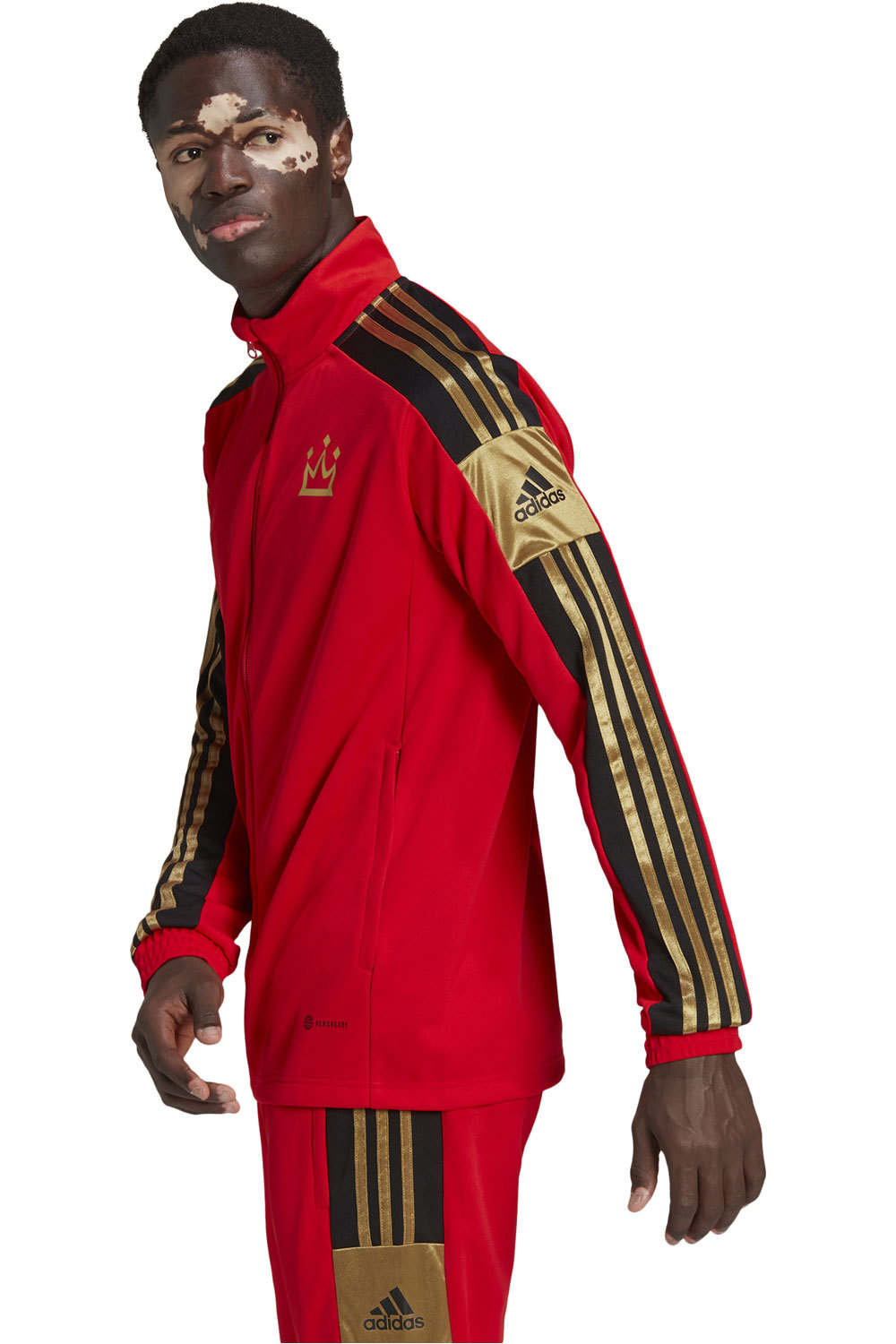 adidas sudadera hombre Adidas SALAH JKT vista trasera adidas sudadera hombre Adidas SALAH JKT vista trasera