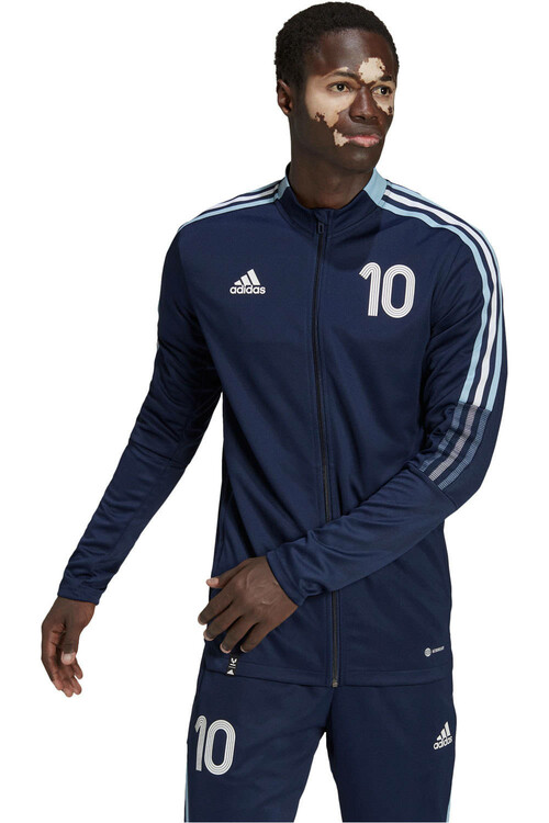 ADIDAS MESSI TK JKT AZ azul