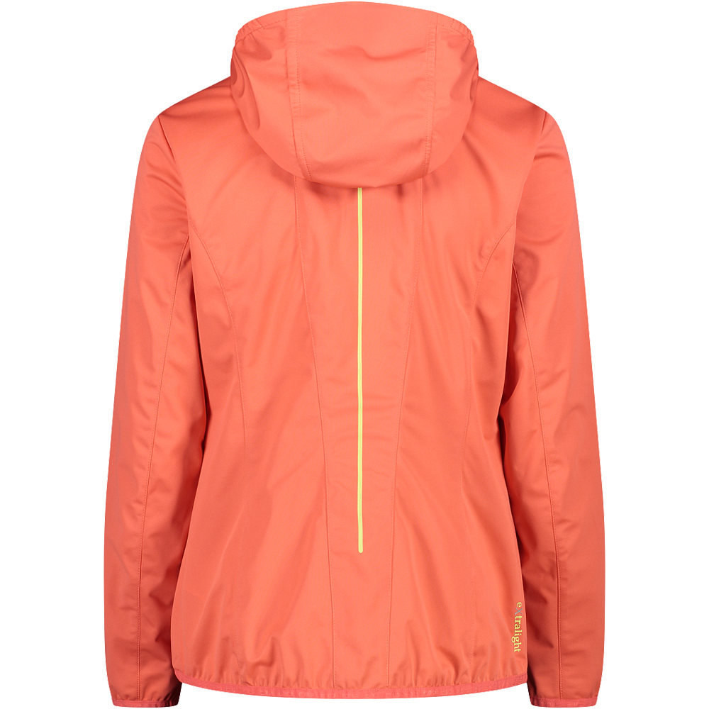 Cmp chaqueta softshell mujer Cmp WOMAN JACKET FIX HOOD vista trasera Cmp chaqueta softshell mujer Cmp WOMAN JACKET FIX HOOD vista trasera