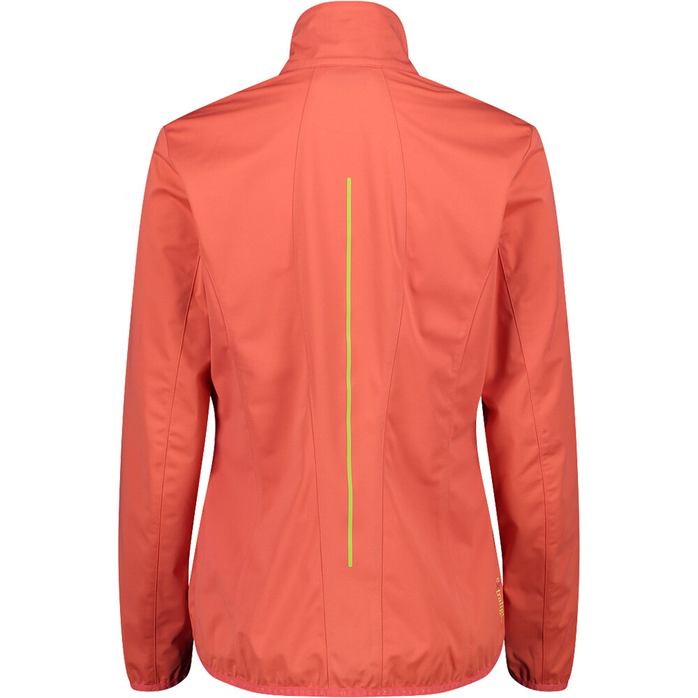 Cmp chaqueta softshell mujer Cmp WOMAN JACKET vista trasera Cmp chaqueta softshell mujer Cmp WOMAN JACKET vista trasera