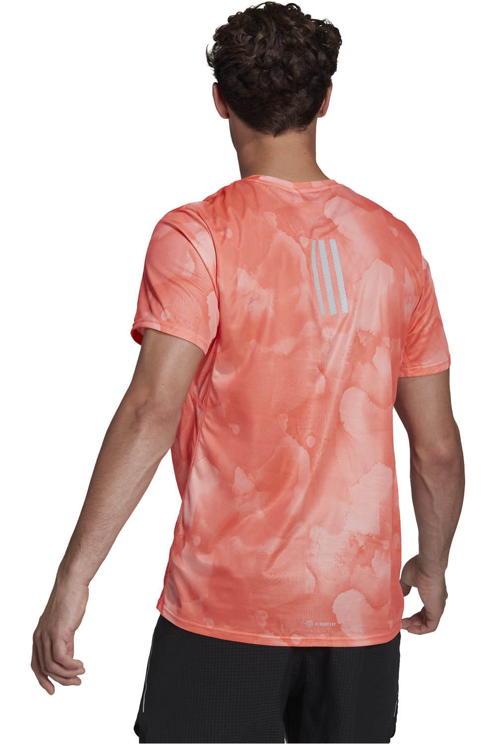 adidas camiseta técnica manga corta hombre Adidas FAST TEE GFX RS vista trasera adidas camiseta técnica manga corta hombre Adidas FAST TEE GFX RS vista trasera